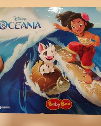 Libro per bambini Disney Oceania Baby Box Giunti
