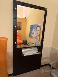 Specchiera Professionale MakeUp  Postazione Trucco