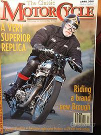 rivista THE CLASSIC MOTORCYCLE numero 4 anno 2001
