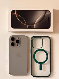 iPhone 16pro 256gb GARANZIA APPLE 12 mesi