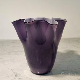 VASO A FAZZOLETTO VIOLA