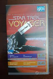 VHS Cofanetto Star Trek Voyager 1.3  1.4