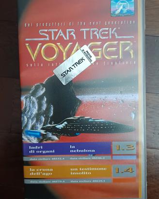 VHS Cofanetto Star Trek Voyager 1.3  1.4