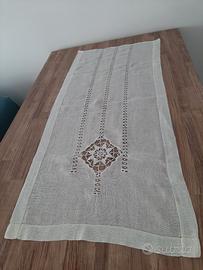 Telo di lino a trama larga: 86 x 40 cm