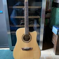 Chitarra acustica elettrificata Washburn WD20SCE.