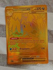 Mega Dragonite exPS370 FASE 2 Gold 295/217 Pokemon