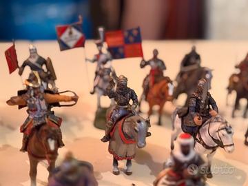 Lotto Cavalieri Medievali De Agostini- Piombo