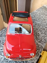 MODELLINO FIAT 500 SCALA 116  COLORE ROSSO