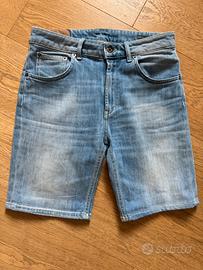 Dondup bermuda jeans uomo tg 32