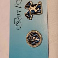 Serie di 4 spille Inter vintage 