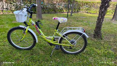 Bici Bambina Bimba 20". 6-8 anni