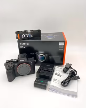 Sony a7s iii alpha a7siii nuova III lll