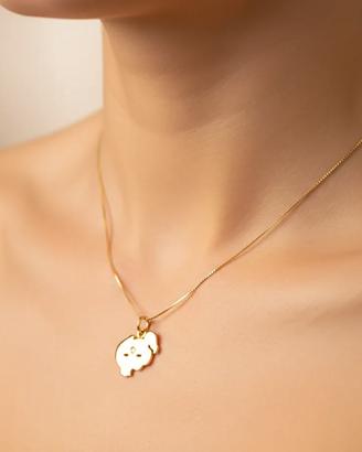 Ciondolo DoDo modello grande oro 18kt
