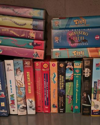 vhs varie per bambini