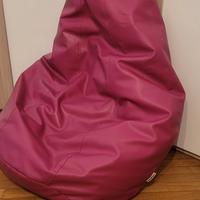 Avalon - Pouf Poltrona Sacco Grande in Similpelle