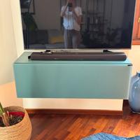 Mobile porta TV Lago con anta a ribalta