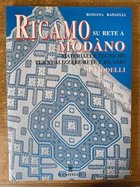 Ricamo su rete a modano - di Rossana Radaelli