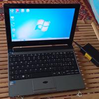 Netbook portatile da viaggio piccolo notebook Acer