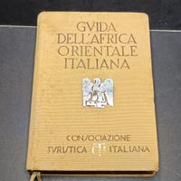 Guida dell'Africa Orientale italiana CTI vintage