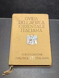 Guida dell'Africa Orientale italiana CTI vintage