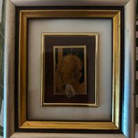 Opera litografata su oro 24kt