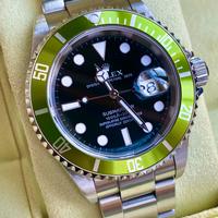 Submariner ghiera verde 16610LV 2006