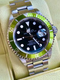 Submariner ghiera verde 16610LV 2006