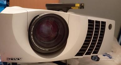 Videoproiettore sony con telo