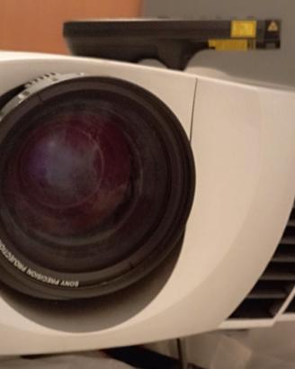 Videoproiettore sony con telo