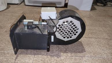 Bruciatore caldaia a legna