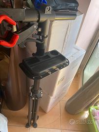 cavalletto manutenzione bici