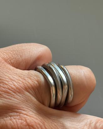 Anelli Breil acciaio collezione TETRA