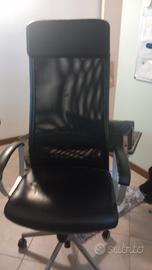sedia da studio o pc
