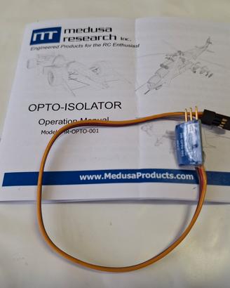 Opto-isolatore per impianto radio modellismo