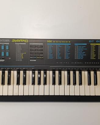Tastiera Bontempi System 5 BT805 prodotta in Itali