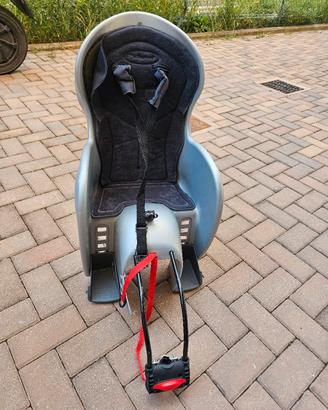 Seggiolino Bici max 22kg - completo di attacco