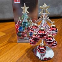 albero di Natale in vetro 