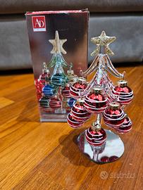 albero di Natale in vetro 