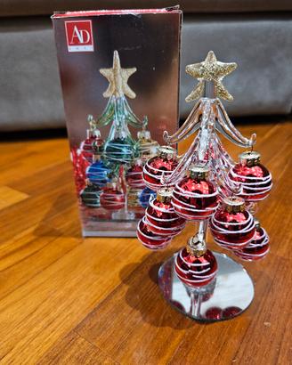albero di Natale in vetro 