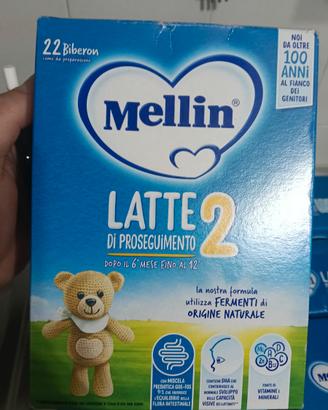 Mellin latte in polvere 2 di proseguimento