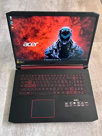 Notebook Pc Gaming i7 17" 32gb 500 ssd GTX Nitro