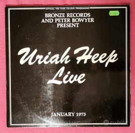 Uriah Heep live 1973 vinile