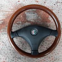 Volante in radica Alfa Romeo 156 2001