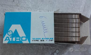 Grappette x pistola chiodatrice