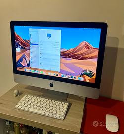 Apple iMac 21.5 retina 4k + tastiera e mouse