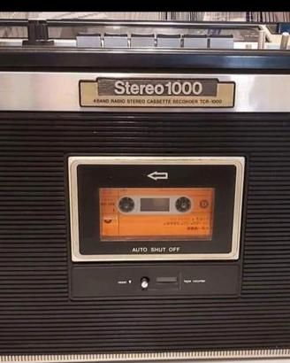 Radio mangianastri vintage 