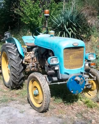 Trattore agricolo gommato Landini 3000 + Fresa