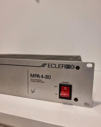 Amplificatore 4 canali MPA 4-80 Ecler