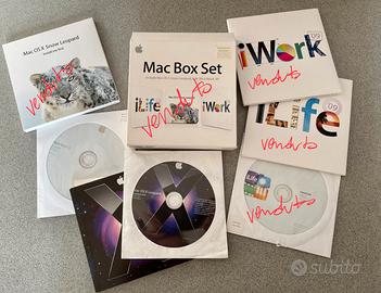 Software vintage Macintosh Apple iLife iWork Snow