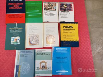 Lotto 11 libri di Psicologia giuridica e legale